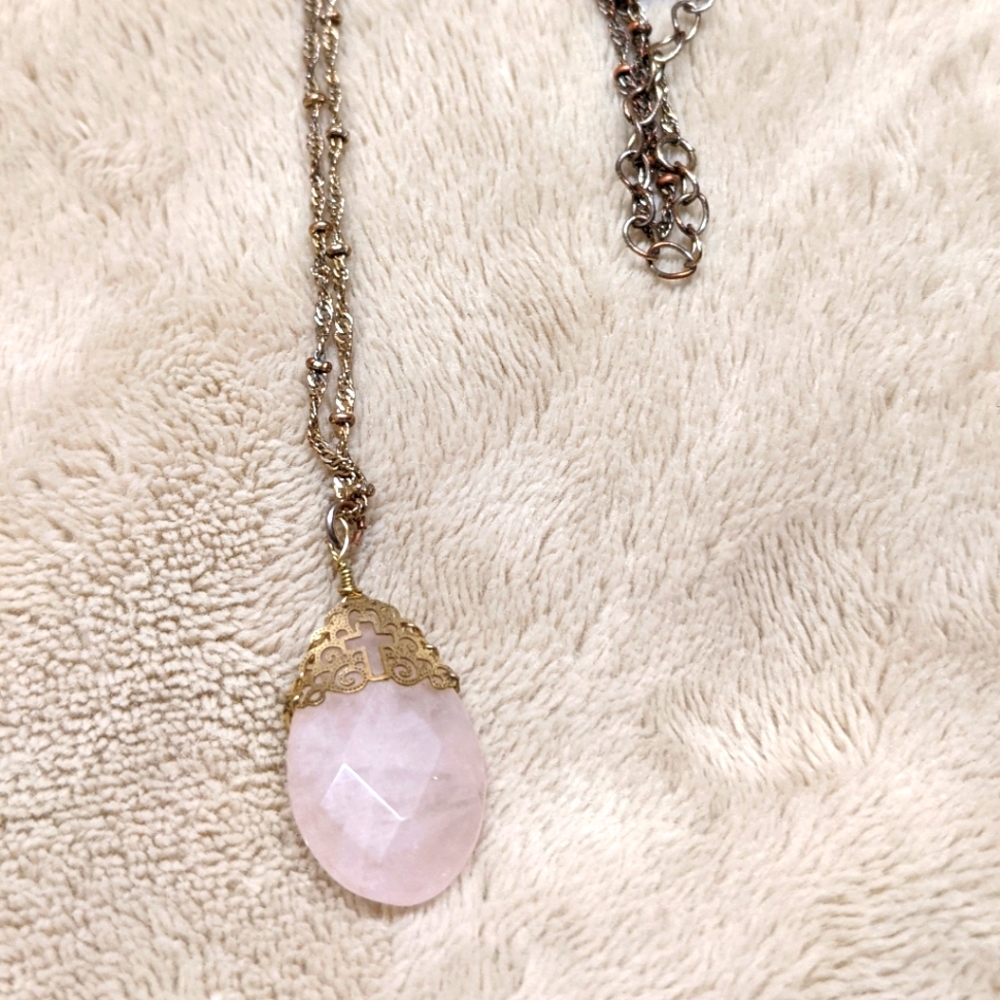 Rose Quartz Necklace
